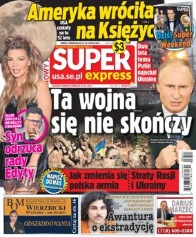Cover of Super Express Nowy Jork