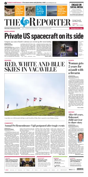 Cover of The Reporter (Vacaville)