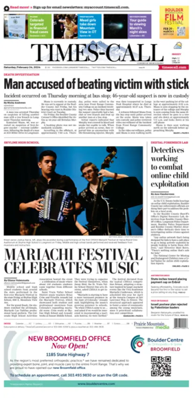 Cover of Times-Call (Longmont)