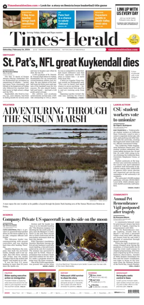 Cover of Times-Herald (Vallejo)