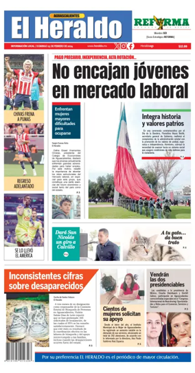 Cover of El Heraldo de Aguascalientes