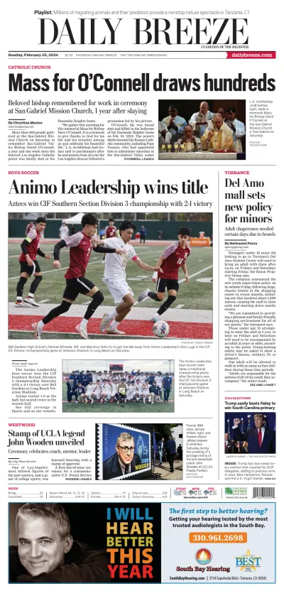 Cover of Daily Breeze (Torrance)