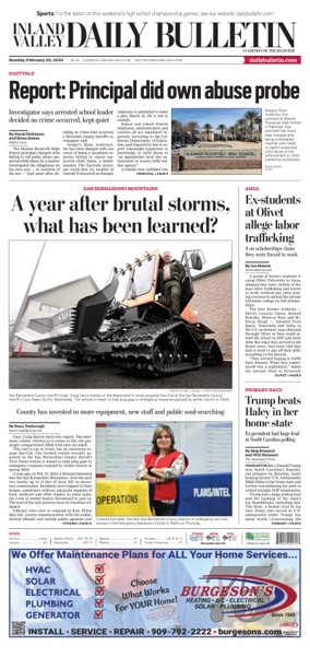 Cover of Inland Valley Daily Bulletin