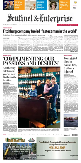 Cover of Sentinel & Enterprise