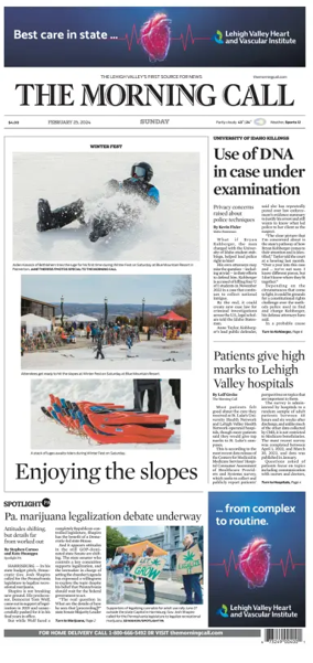 Cover of The Morning Call (Sunday)