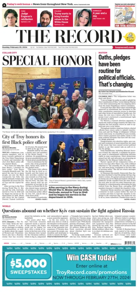 Cover of The Record (Troy, NY)