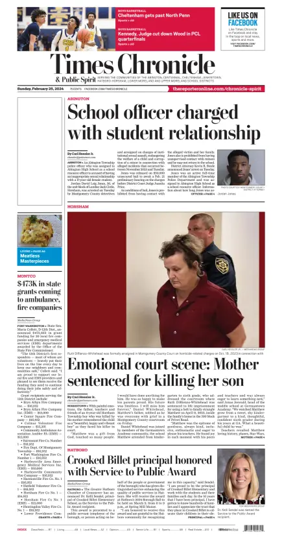 Cover of Times Chronicle