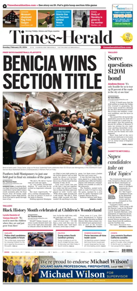 Cover of Times-Herald (Vallejo)