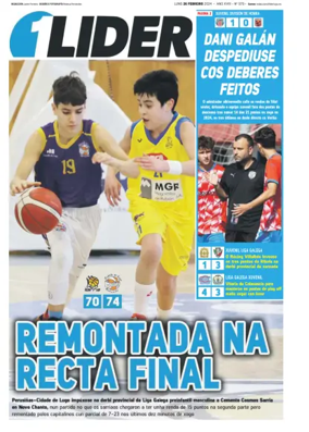 Cover of La Voz de Galicia (Monforte) - Lider