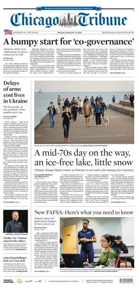 Cover of Chicago Tribune