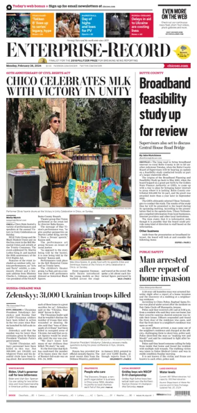 Cover of Enterprise-Record (Chico)