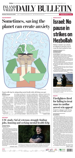 Cover of Inland Valley Daily Bulletin