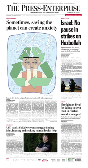 Cover of The Riverside Press-Enterprise