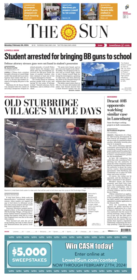 Cover of The Sun (Lowell)