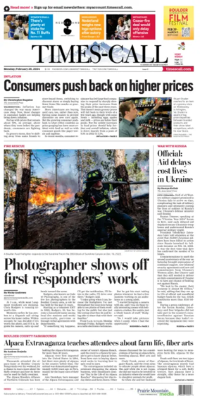 Cover of Times-Call (Longmont)