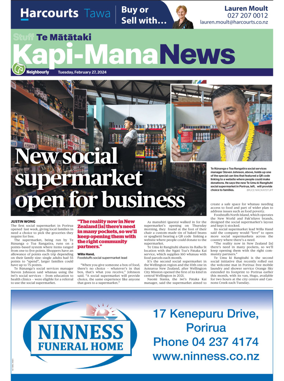 Cover of Kapi-Mana News