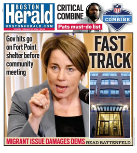 Cover of Boston Herald