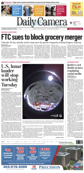 Cover of Daily Camera (Boulder)