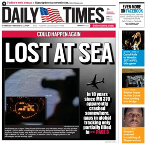 Cover of Daily Times (Primos, PA)