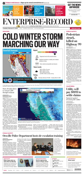 Cover of Enterprise-Record (Chico)