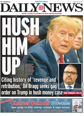 Cover of New York Daily News