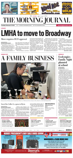 Cover of The Morning Journal (Lorain, OH)