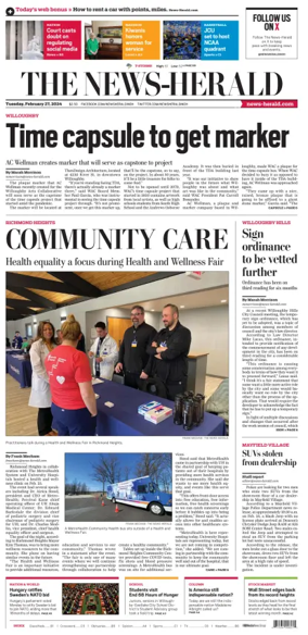 Cover of The News Herald (Willoughby, OH)