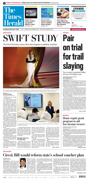 Cover of The Times Herald (Norristown, PA)