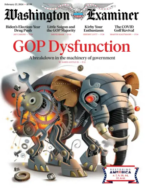 Cover of Washington Examiner