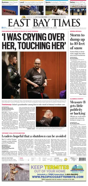 Cover of East Bay Times