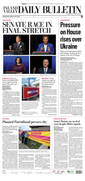 Cover of Inland Valley Daily Bulletin