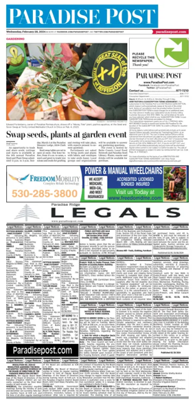 Cover of Paradise Post