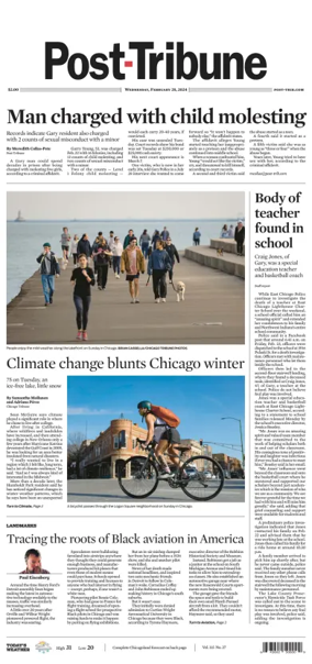 Cover of Post-Tribune