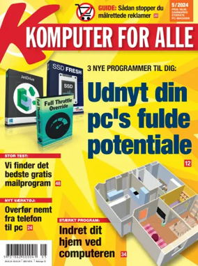 Cover of Komputer For Alle (Denmark)