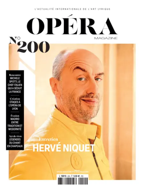 Cover of Opera Magazine
