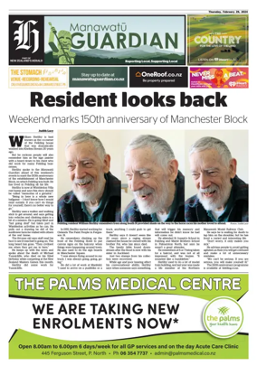 Cover of Manawatu Guardian