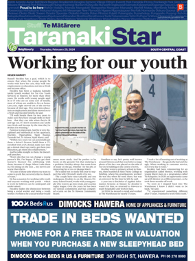 Cover of South Taranaki Star