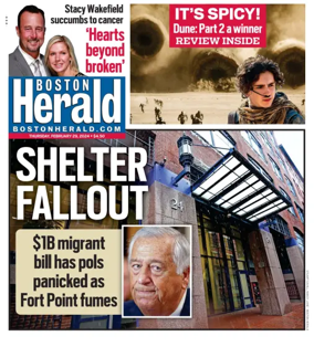 Cover of Boston Herald