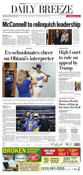 Cover of Daily Breeze (Torrance)