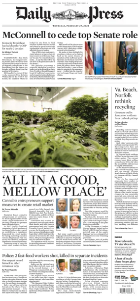 Cover of Daily Press