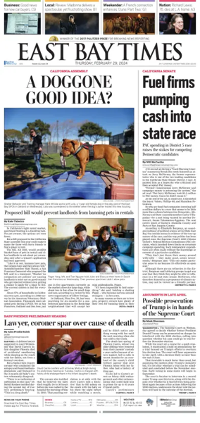 Cover of East Bay Times