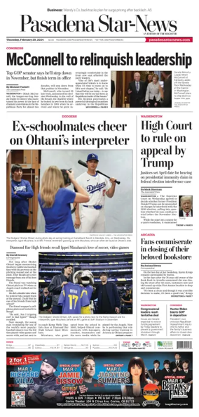 Cover of Pasadena Star-News