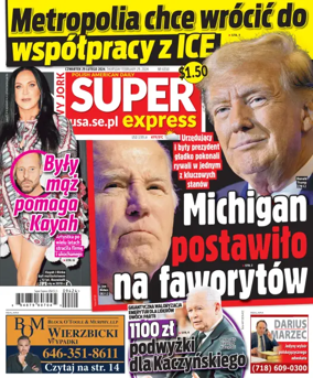 Cover of Super Express Nowy Jork
