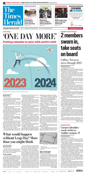 Cover of The Times Herald (Norristown, PA)