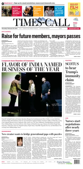 Cover of Times-Call (Longmont)