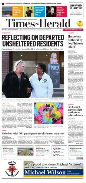 Cover of Times-Herald (Vallejo)