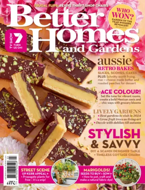 Cover of Better Homes and Gardens (Australia)