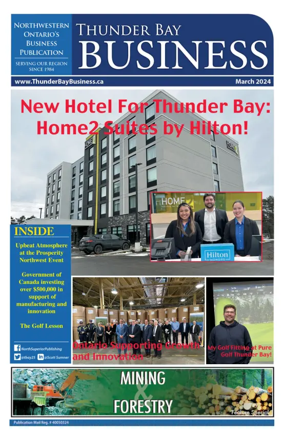 Cover of Thunder Bay Business