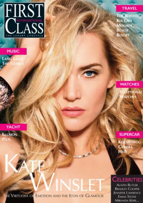 Cover of FIRST CLASS MAGAZINE INTERNATIONAL (ENGLISH)