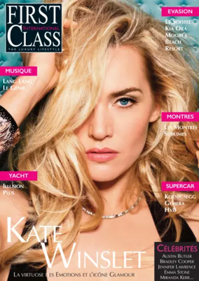 Cover of FIRST CLASS MAGAZINE INTERNATIONAL (FRENCH)